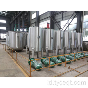 Tangki penyimpanan antikorosif stainless steel